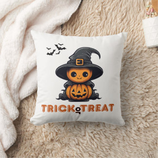 Coussin Trick ou Treat Thlow Pillow