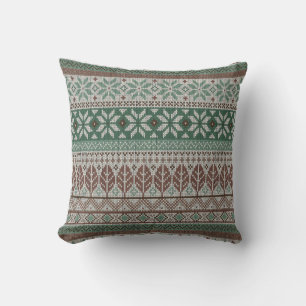Coussin Tricot chaleureux