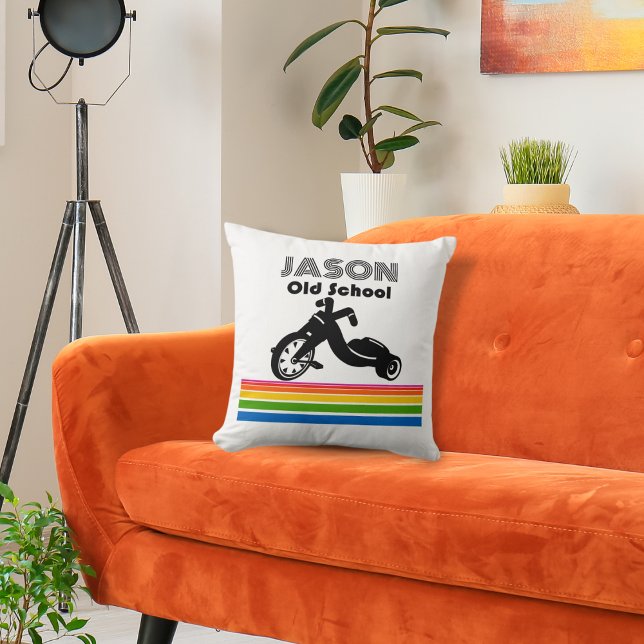 Coussin Tricycle de la vieille école (Créateur téléchargé)