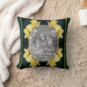Coussin Trio Rose Jaune Créer Votre Propre Photo