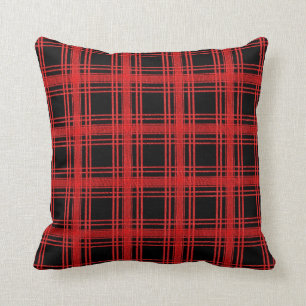 Coussin Triomphe TR7 - Taran rouge / Plaid