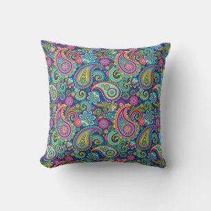 Coussin Trippy Hippy Paisley Thaillow