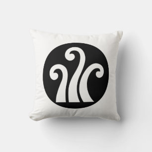 Coussin Trois bracken dans le gâteau de riz