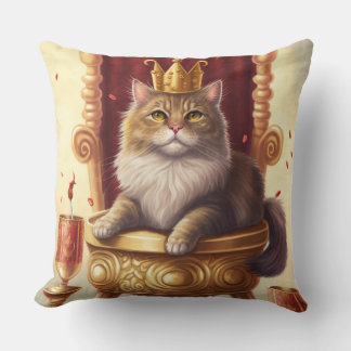 Coussin Trône de chat Regal