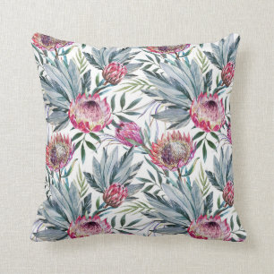 Coussin tropical (blanc)