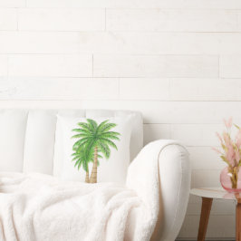 Coussin tropical côtier de palmiers