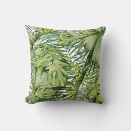 Coussin Tropical Summer Palm Tree Cushion