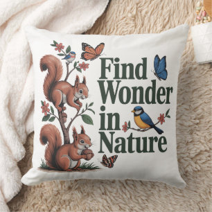 Coussin Trouvez la Merveille dans la Nature