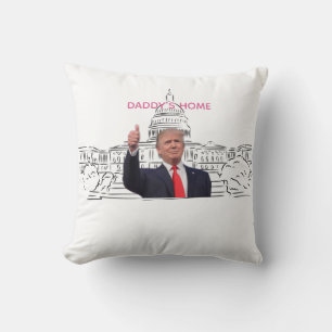 Coussin Trump 2024 Reprendre l'Amérique à la maison de pap