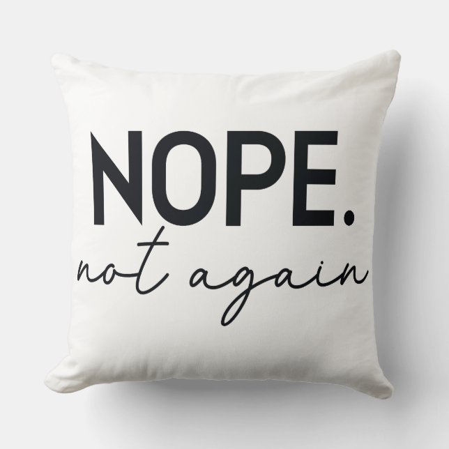 Coussin Trump - Anti Trump (Recto)