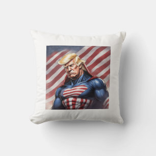 Coussin Trump Epic Superhero Lance Pillow