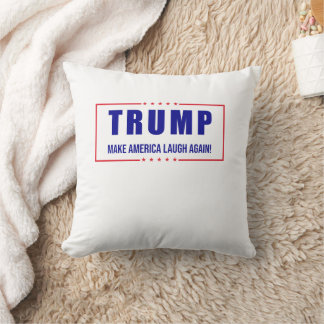 Coussin Trump : Faites à nouveau rire l'Amérique !
