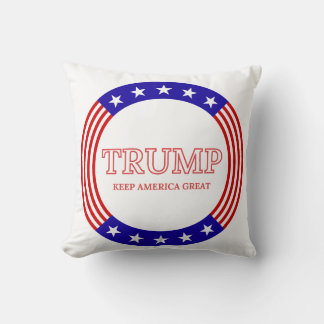 Coussin Trump garde l'Amérique grande