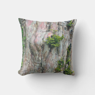 COUSSIN TRUNK D'ARBRE, TROUS DE PONTS, MOSS