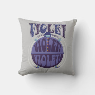 Coussin Tu deviens Violet, Violet !