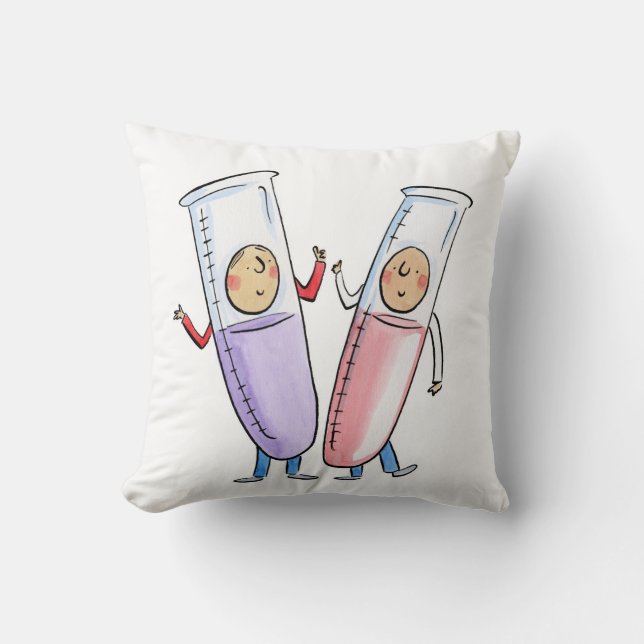 Coussin Tubes de test (Recto)