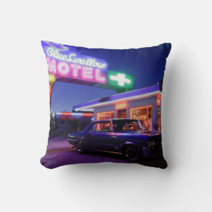 Coussin Tucumcari, Nouveau Mexique, Etats-Unis. Itinéraire