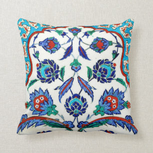 Coussin tuile de iznik