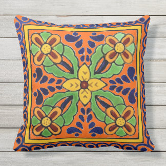 Coussin Tuile de Talavera