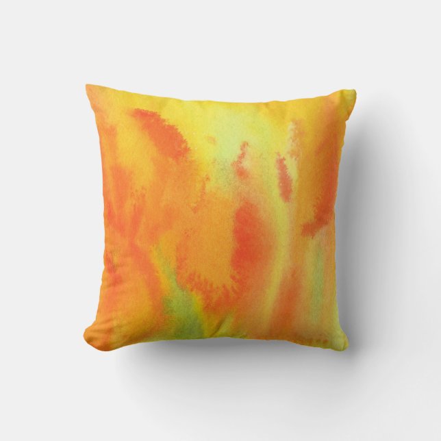 Coussin Tulipes Abstraites (Recto)