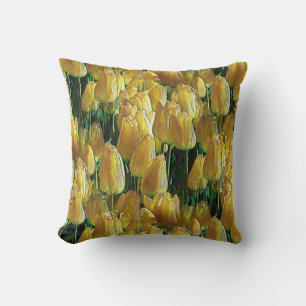 Coussin Tulips Sunshine Yellow