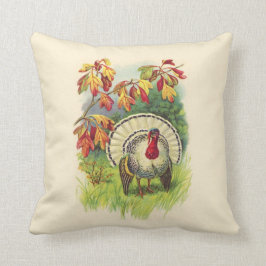 coussin turc de Thanksgiving Vintage