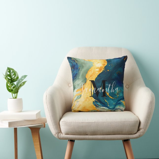 Coussin Turquoise (Chaise)