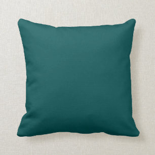 Coussin  Turquoise foncé (couleur solide) 