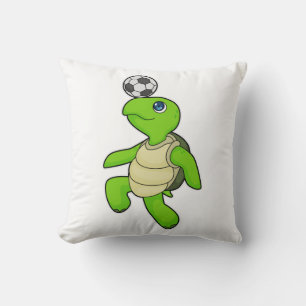 Coussin Turtle Soccer joueur