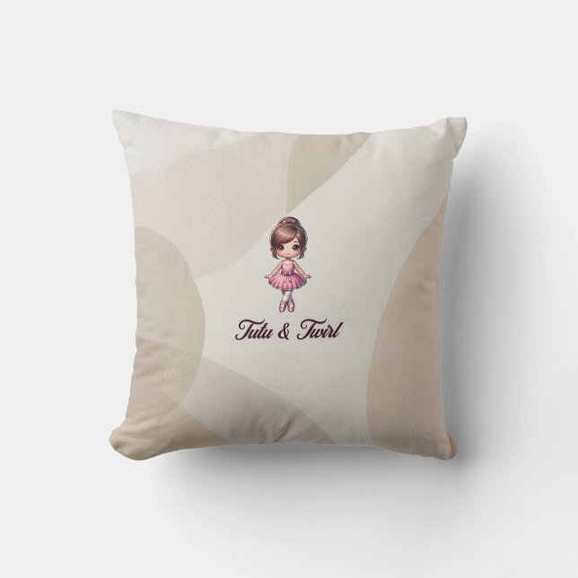 Coussin Tutu & Twirl (Recto)