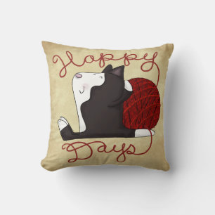 Coussin Tuxedo Chat - Jours heureux