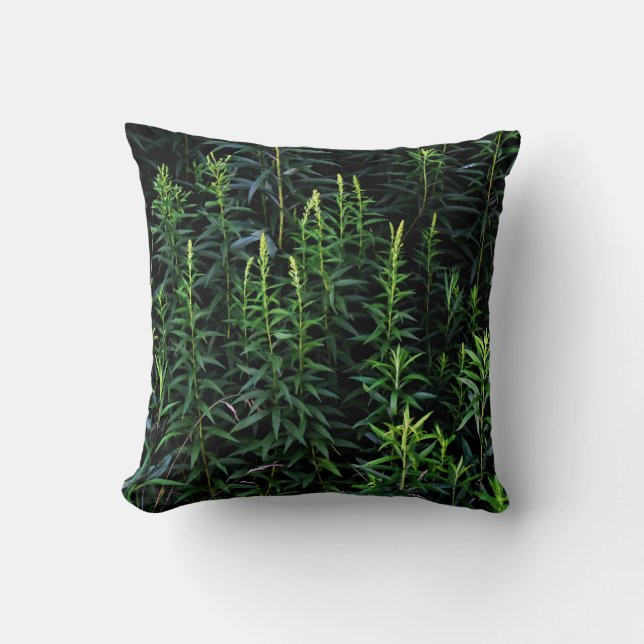 Coussin Twilight Plante Dark Mood (Recto)