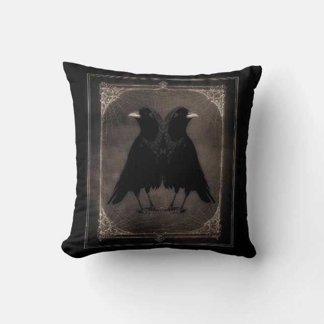 Coussin Twin Goth Chicks (Recto)