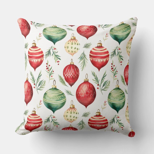 Coussin Twinkle Treetop Trésors Noël (Recto)