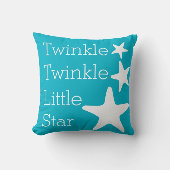 Coussin Twinkle Twinkle Little Star (Recto)