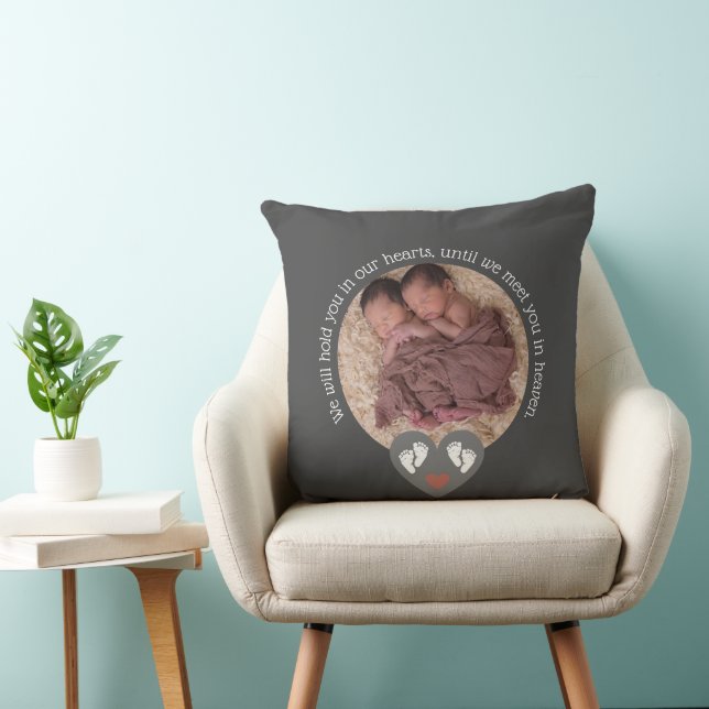 Coussin Twins fausse couche Baby Loss Memorial Stillborn (Chaise)