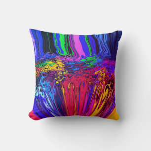 Coussin Twirlers colorés Abstraits / Push & Pinch / Miami