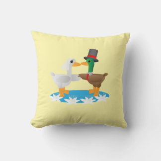 Coussin Two Ducks, One Pond, Forever