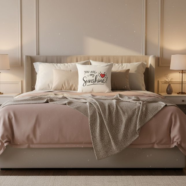 Coussin Typography motivational quote elegant  (Créateur téléchargé)