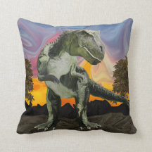 Tyrannosaurus Rex à l'heure crépusculaire