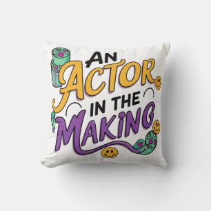 Coussin Un acteur en devenir