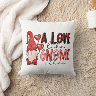 Coussin Un amour comme gnome autres Valentines personnalis