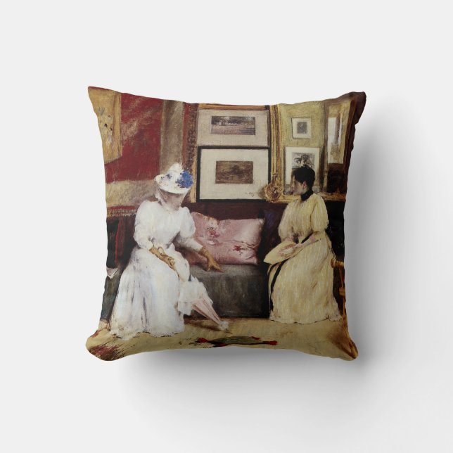 Coussin Un appel convivial (Recto)
