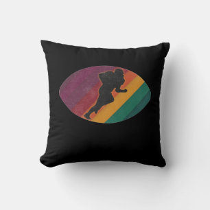 Coussin Un cadeau de football américain pour les amateurs