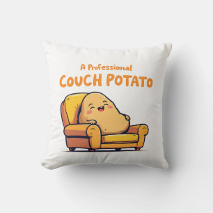 Coussin Un Canapé Professionnel Patate Drôle Mignon Dessin