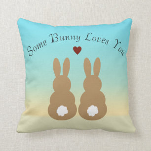 Coussin Un certain lapin vous aime