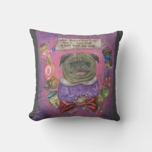 Coussin Un coeur heureux