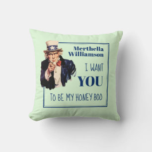 Coussin Un couple de propositions personnalisées amusantes