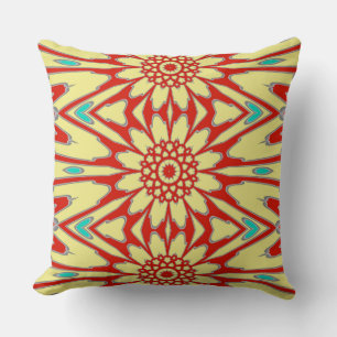 Coussin Un design motif classique coloré et dynamique