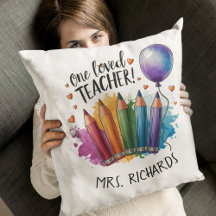 Un enseignant aimé Cadeau de Merci personnalisé